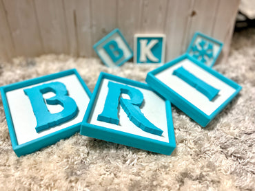 Frozen Inspired Nursery Decor: Personalized Letter Decor | Kids Name Sign