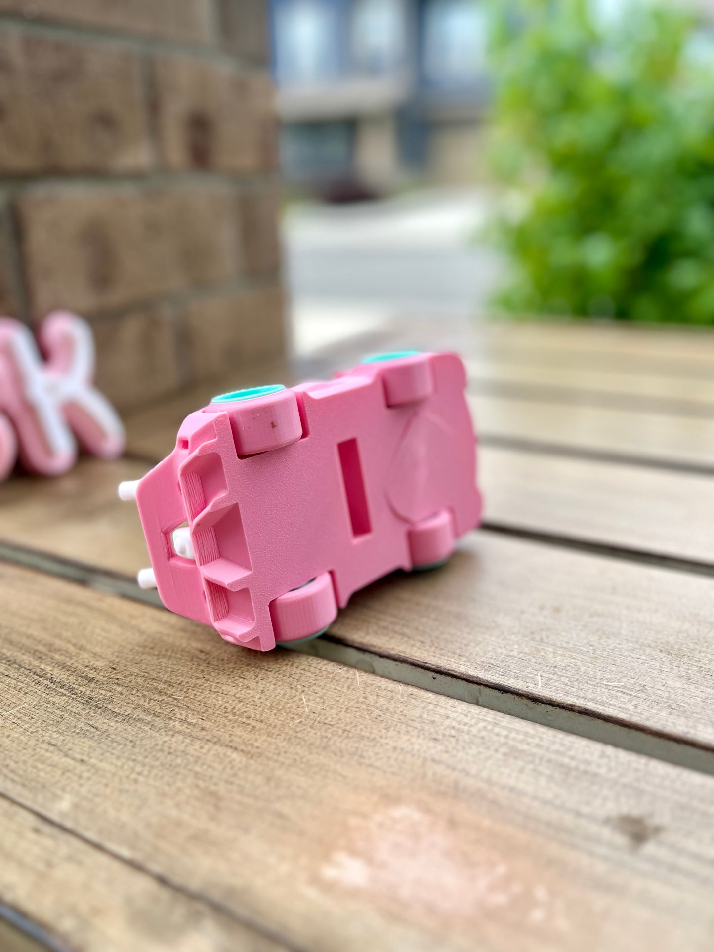 3D Printed Volkswagen Truck Hot Rod Toy: Custom VW Pickup Collectible Model Car