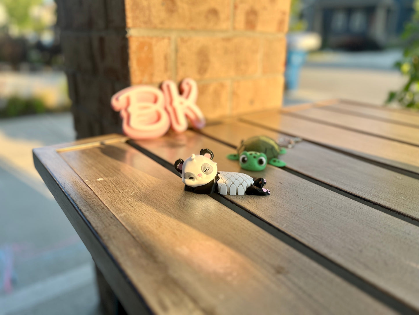 Adorable 3D Printed Flexi Animal Keychains: Articulated Companions for Kids & Adults