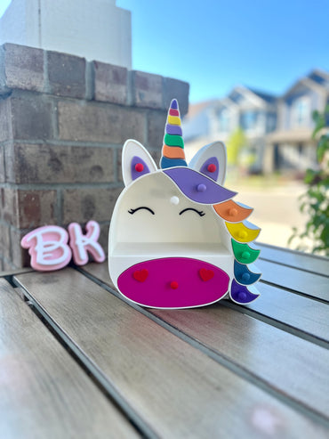 Enchanting 3D Printed Unicorn Jewelry Box: Magical Storage Container for Treasures