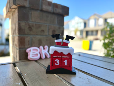 3D Printed Santa’s Chimney Countdown