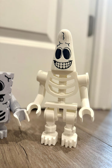 'Dead' SpongeBob-Inspired Big Brick Duo (3D Printed Collectible Figures)