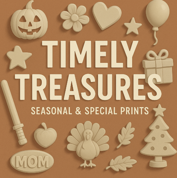 Timely Treasures: Seasonal & Special Prints