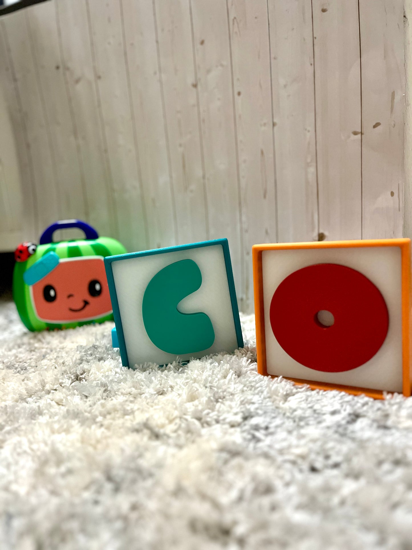 6” Personalizable & Customizable Cocomelon Inspired Wall Art for Kids Room or Nursery | Cocomelon Letters | Baby Kid Toddler Gift Decor