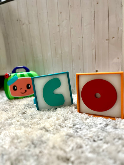 6” Personalizable & Customizable Cocomelon Inspired Wall Art for Kids Room or Nursery | Cocomelon Letters | Baby Kid Toddler Gift Decor