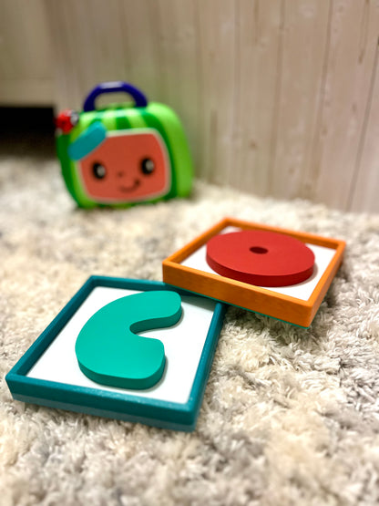 6” Personalizable & Customizable Cocomelon Inspired Wall Art for Kids Room or Nursery | Cocomelon Letters | Baby Kid Toddler Gift Decor