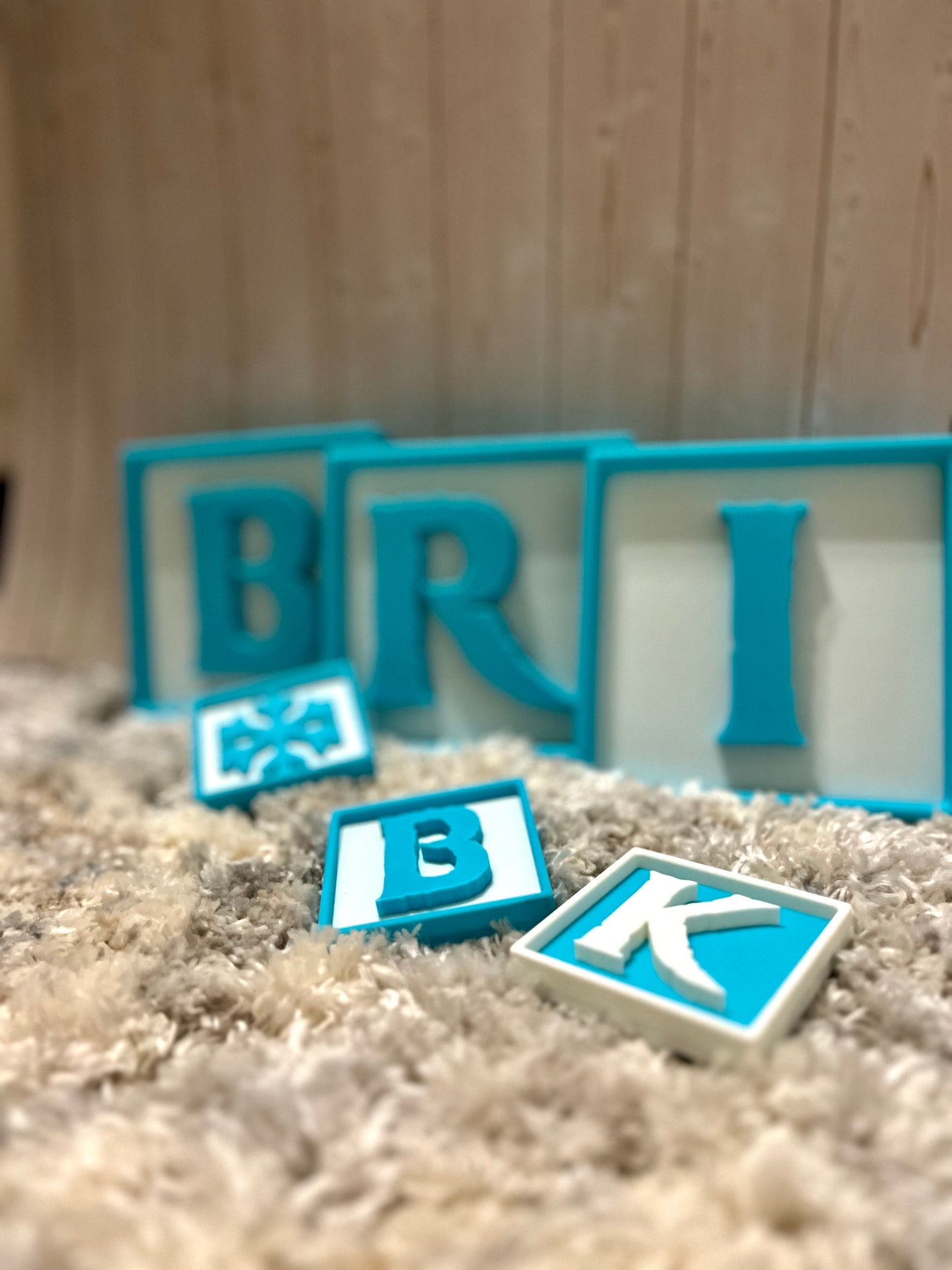 Frozen Inspired Nursery Decor: Personalized Letter Decor | Kids Name Sign