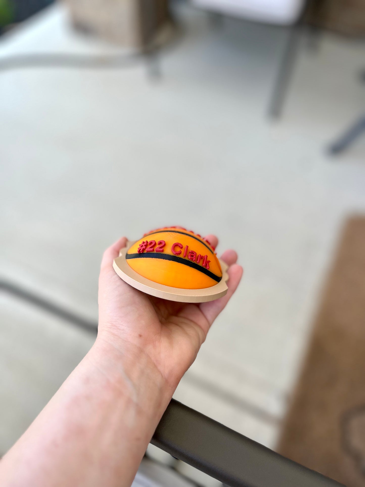 Personalized Basketball Tumbler Topper: Custom Stanley Cup Accessory for 30oz & 40oz Drinkware