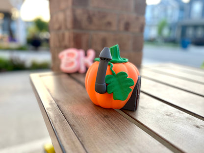 Enchanting Fairy Pumpkin Cottage: Miniature Garden House with Functional Door