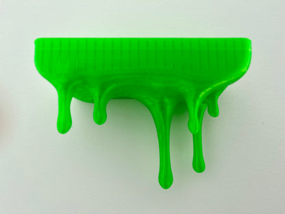 3D Printed Slime Drip Shelves: Eerie Kids or Game Room Decor, Set of 3