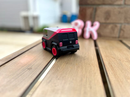 Personalized 3D Printed A-Team Inspired Van Replica | 80s TV Show Toy Truck | Custom Colors