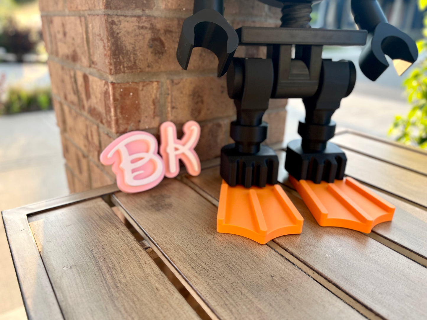 Articulated 3D Printed Skeleton Figurine - Mega Accessories! (SOLD SEPARATE)- Posable Brick-Style Display Piece for Collectors