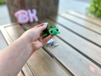 Adorable 3D Printed Flexi Animal Keychains: Articulated Companions for Kids & Adults