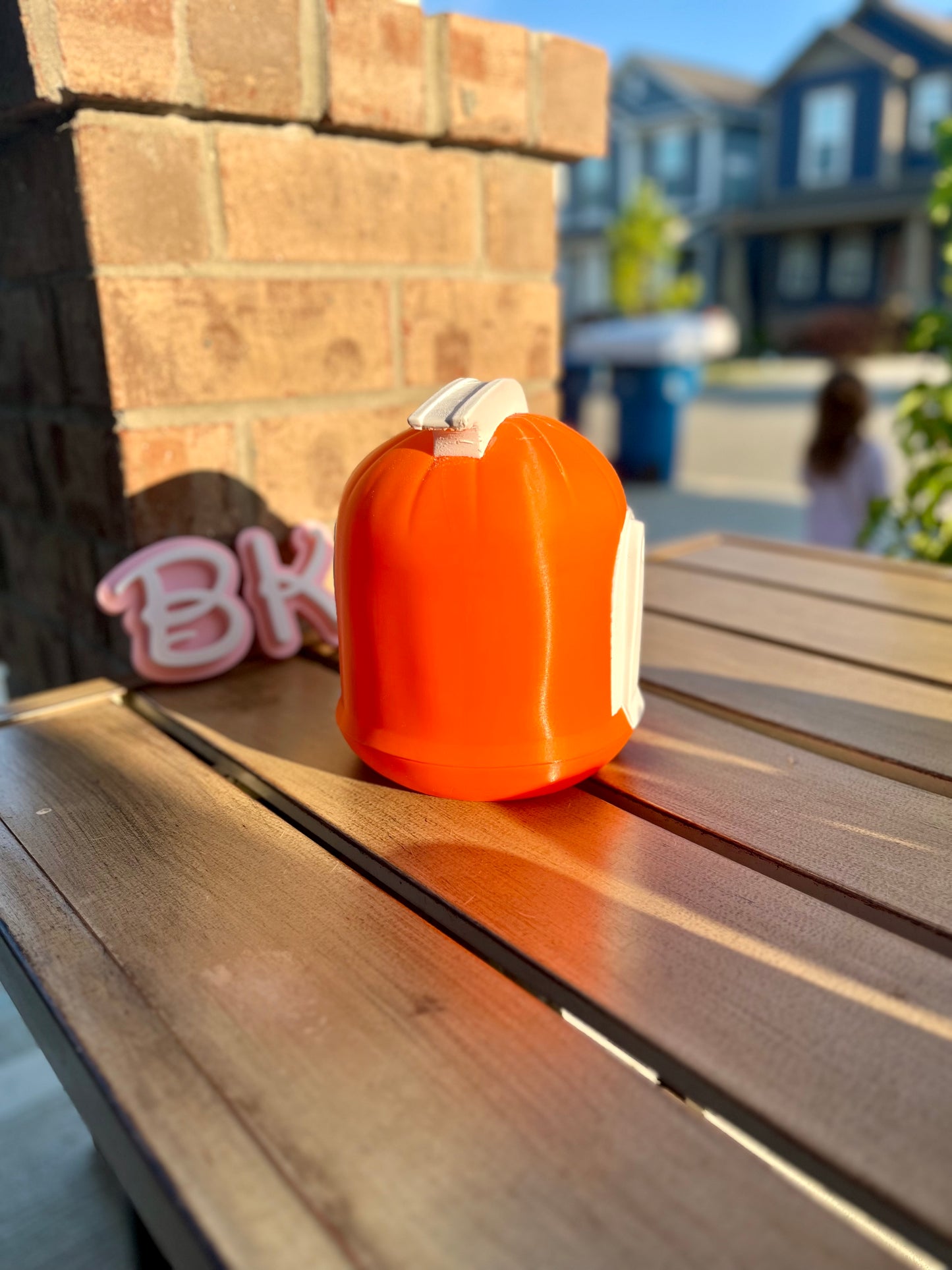 Clone Trooper Halloween Decor:  Pumpkin Head Decoration