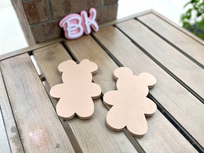 Minnie and Mickey-Inspired Gingerbread Couple 3D Printed Figurines - Holiday Decor