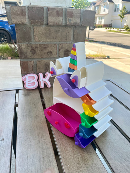 Enchanting 3D Printed Unicorn Jewelry Box: Magical Storage Container for Treasures