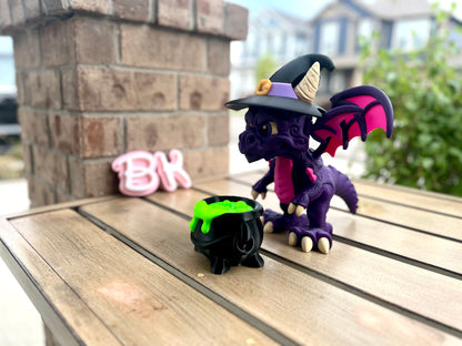 The Bewitched Dragon & Cauldron Set