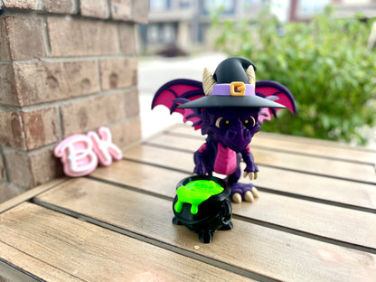The Bewitched Dragon & Cauldron Set