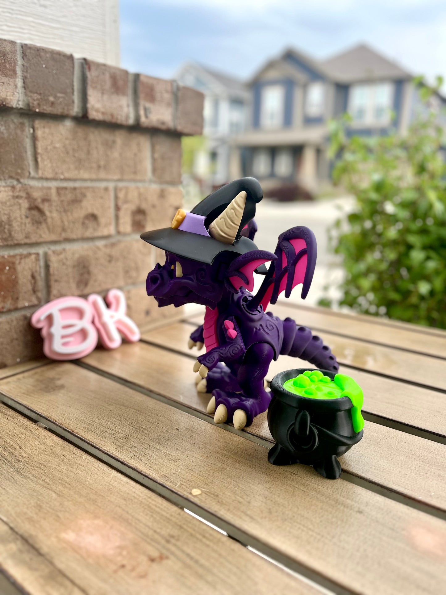 The Bewitched Dragon & Cauldron Set