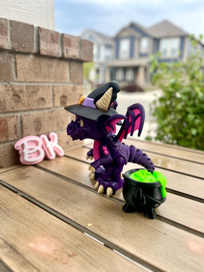 The Bewitched Dragon & Cauldron Set