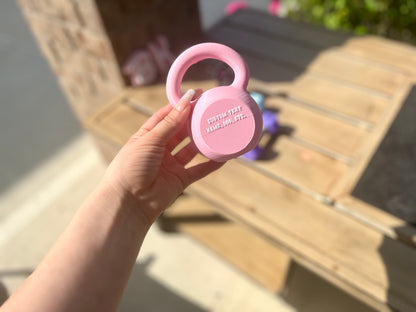 Personalized 3D Printed Fitness-Inspired Baby Rattles: Miniature Weightlifting Toy Set | Baby Safe Fillers