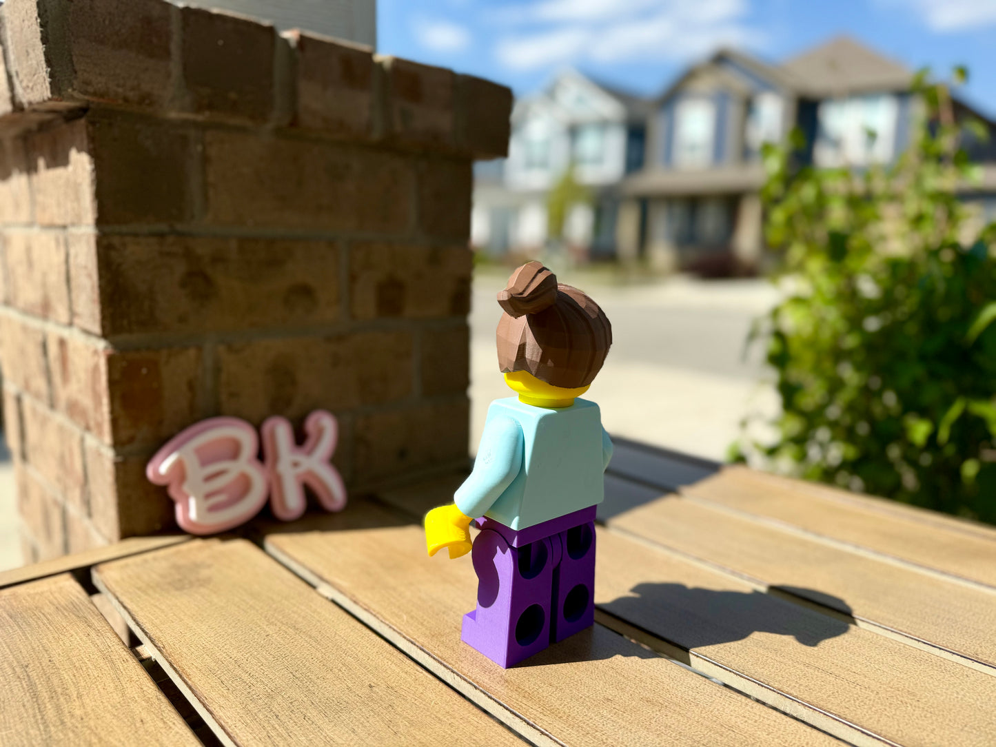 Personalized 3D Printed Brick-Compatible Minifigure - Custom Design Your Own Unique Character