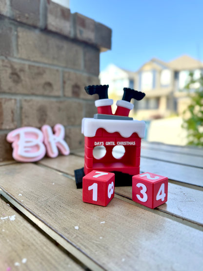 3D Printed Santa’s Chimney Countdown