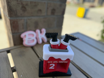 3D Printed Santa’s Chimney Countdown