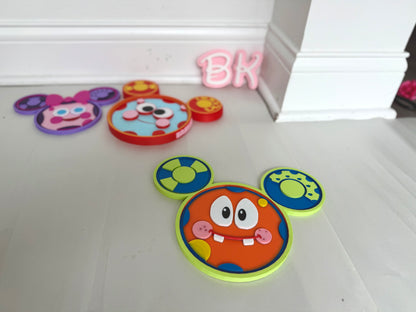 3D Printed Custom Too-dles & Friends Inspired Collection | Personalization options available