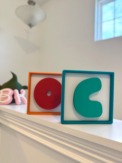 6” Personalizable & Customizable Cocomelon Inspired Wall Art for Kids Room or Nursery | Cocomelon Letters | Baby Kid Toddler Gift Decor