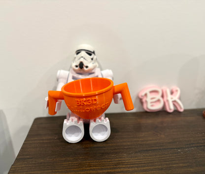 3D Printed Skeleton ACCESSORIES for Brick Figurines: Customize Mega Minifigures