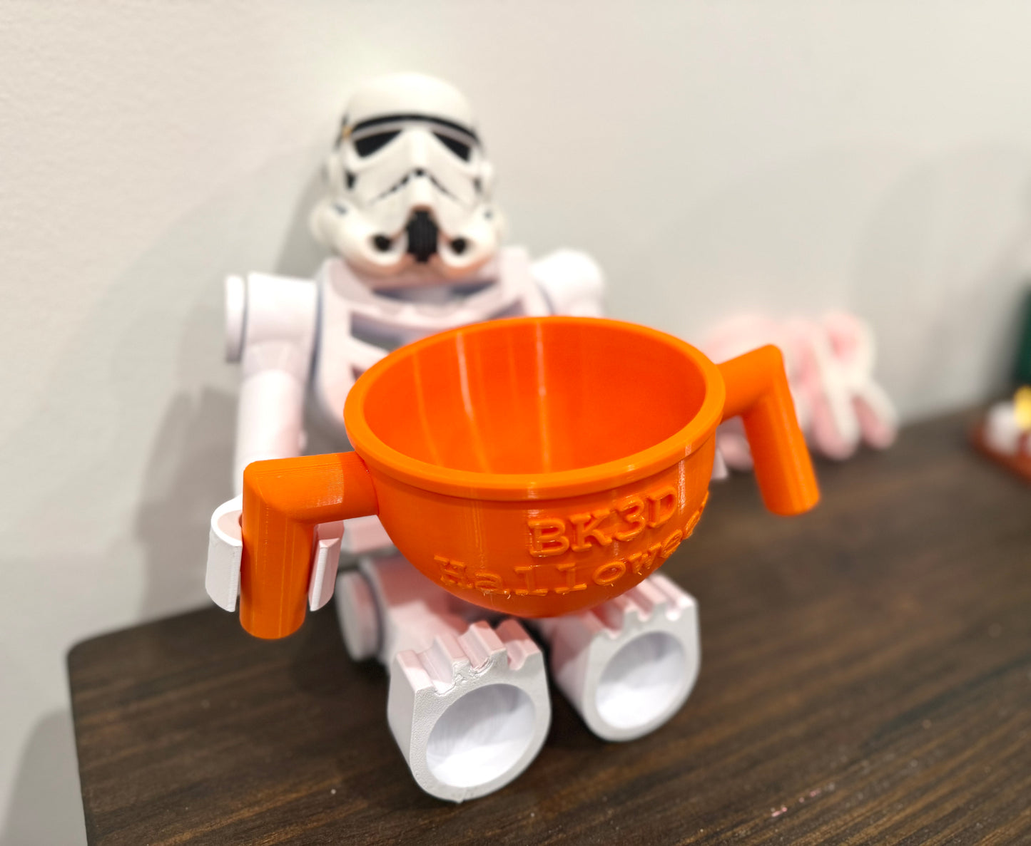 3D Printed Skeleton ACCESSORIES for Brick Figurines: Customize Mega Minifigures