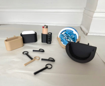 War-Style Cup Holder with Modular Storage | Custom Grenade-Style Drink Holder