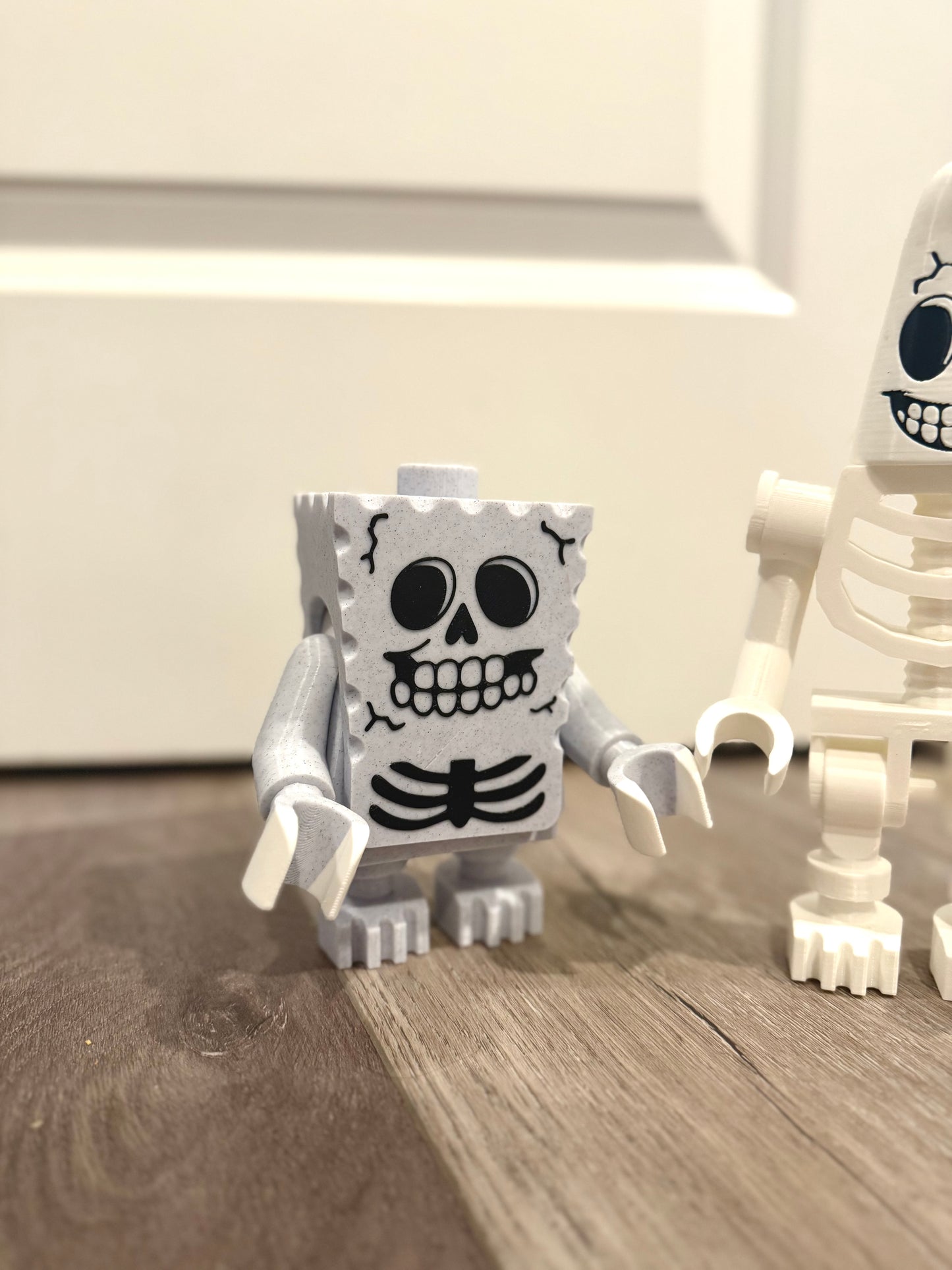 'Dead' SpongeBob-Inspired Big Brick Duo (3D Printed Collectible Figures)