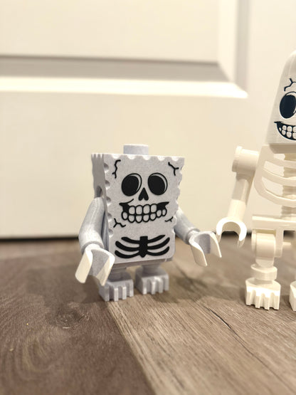 'Dead' SpongeBob-Inspired Big Brick Duo (3D Printed Collectible Figures)