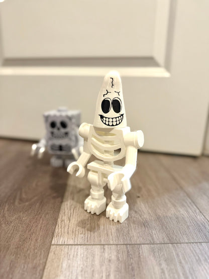 'Dead' SpongeBob-Inspired Big Brick Duo (3D Printed Collectible Figures)