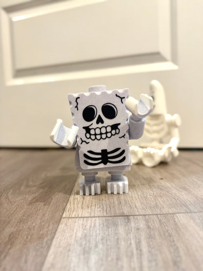 'Dead' SpongeBob-Inspired Big Brick Duo (3D Printed Collectible Figures)
