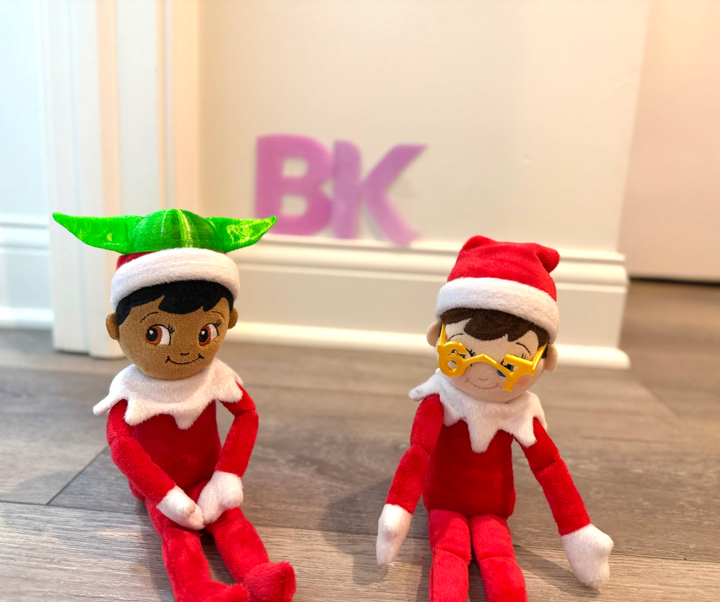 3D Printed Props & Accessories for your Elf Visitor | Plushie Elf Accessories -- Resizable