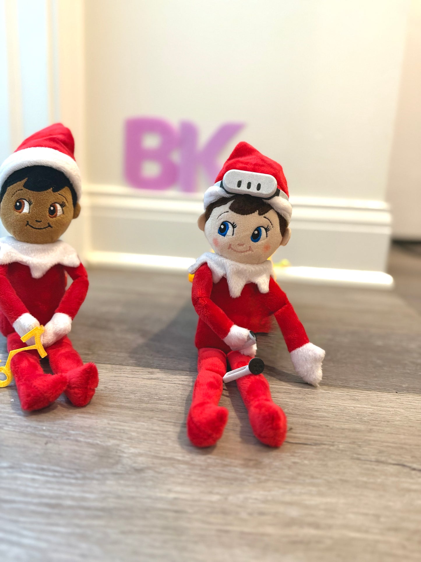 3D Printed Props & Accessories for your Elf Visitor | Plushie Elf Accessories -- Resizable