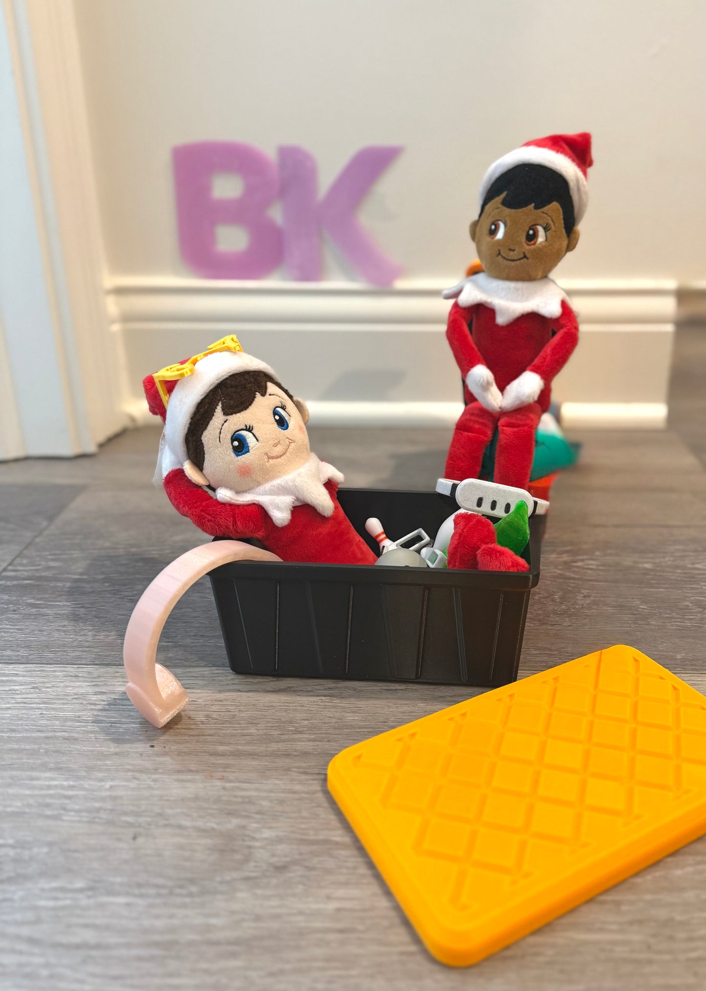 3D Printed Props & Accessories for your Elf Visitor | Plushie Elf Accessories -- Resizable