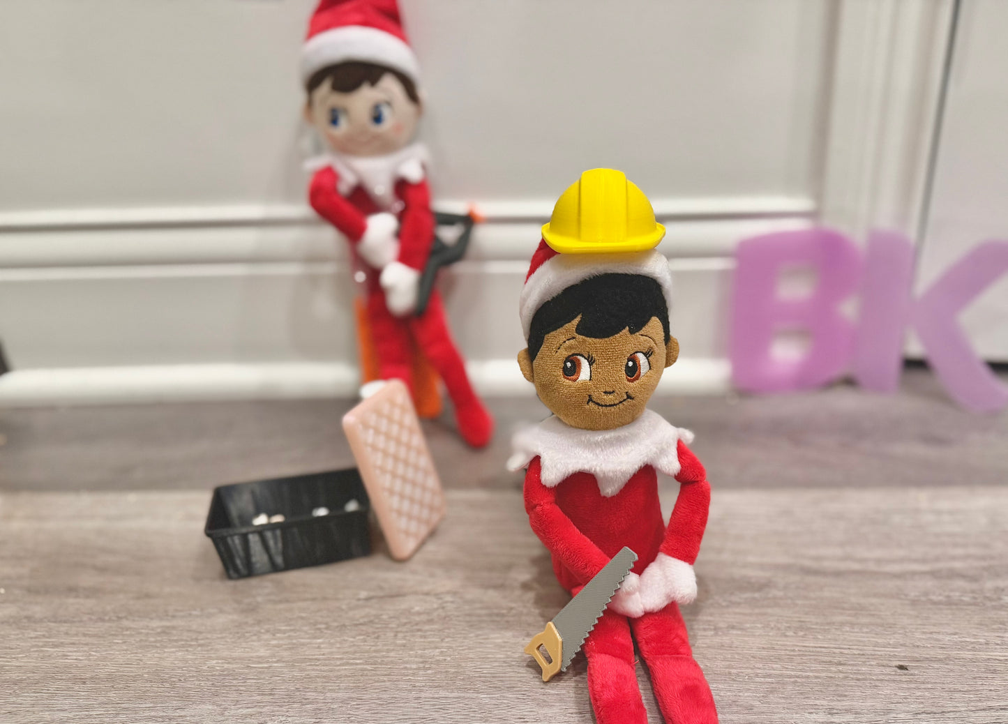 3D Printed Props & Accessories for your Elf Visitor | Plushie Elf Accessories -- Resizable