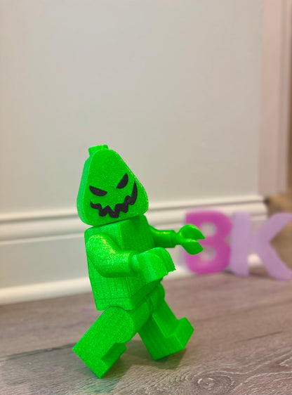 3D Printed Sally, Zero, & Oogie Boogie Brick-Style Figures – Spooky Holiday Duo | Jack is COMING SOON!