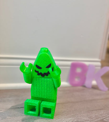 3D Printed Sally, Zero, & Oogie Boogie Brick-Style Figures – Spooky Holiday Duo | Jack is COMING SOON!