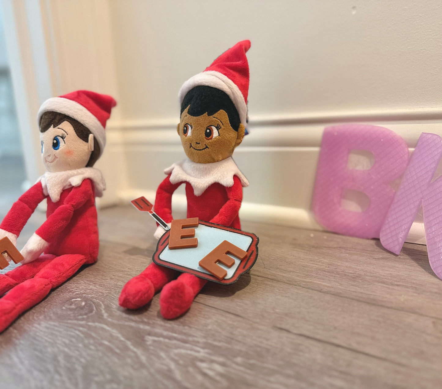 3D Printed Props & Accessories for your Elf Visitor | Plushie Elf Accessories -- Resizable