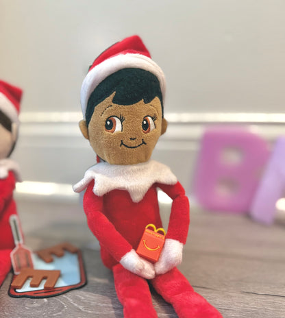 3D Printed Props & Accessories for your Elf Visitor | Plushie Elf Accessories -- Resizable