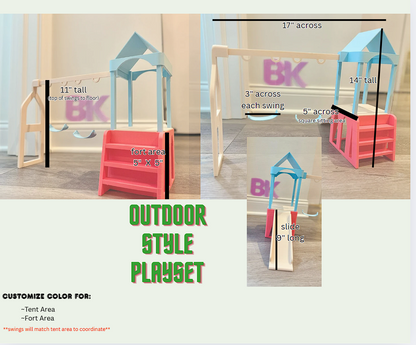 3D Printed Props & Accessories for your Elf Visitor | Plushie Elf Accessories -- Resizable