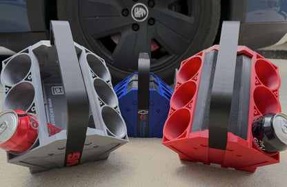 V6 Engine Can Holder: Custom Automotive Gift for Car Enthusiasts | FREE Headers | Matching Cup