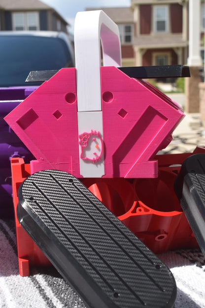 V8 Engine Can Holder: Car Enthusiast Garage Decor - PETG | FREE Headers | Matching Cup