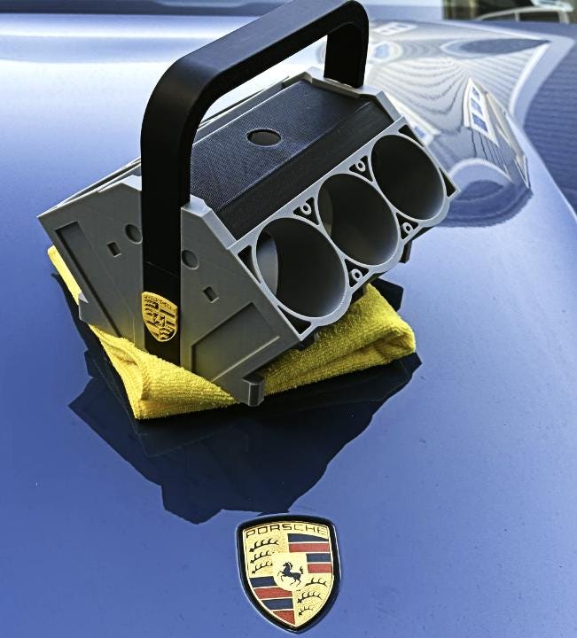 Custom V6 Engine Can Holder with Ice Revivor and Personalized Insert  Logo  Car Lover Gift, Man Cave Decor, Car Style Can Caddy