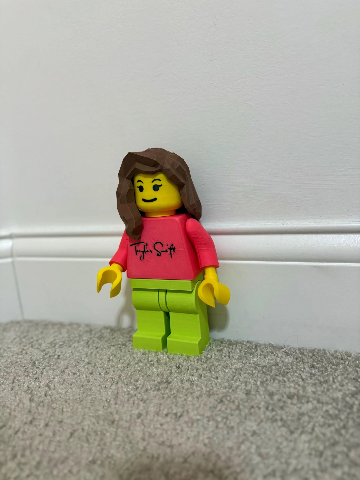 Personalized 3D Printed Brick-Compatible Minifigure - Custom Design Your Own Unique Character